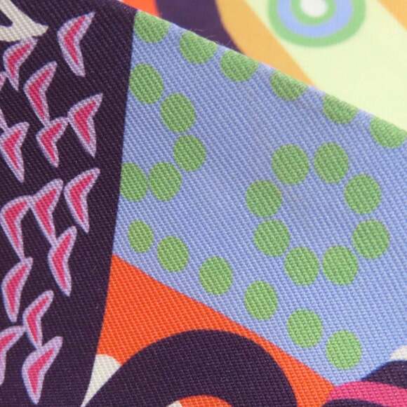 Hermes Twilly Scarf/Muffler Silk Women's HERMES - Picture 6 of 12